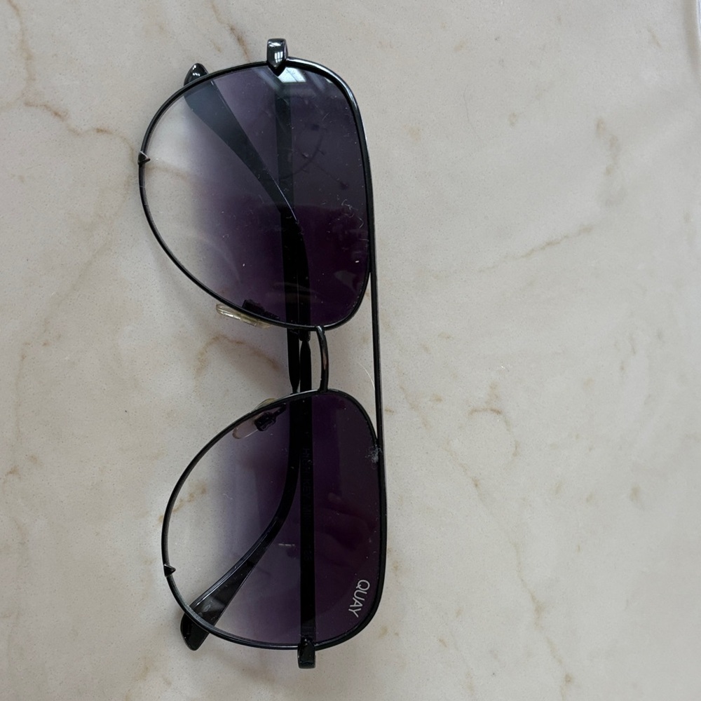 Quay Australia Black Gradient Sunglasses